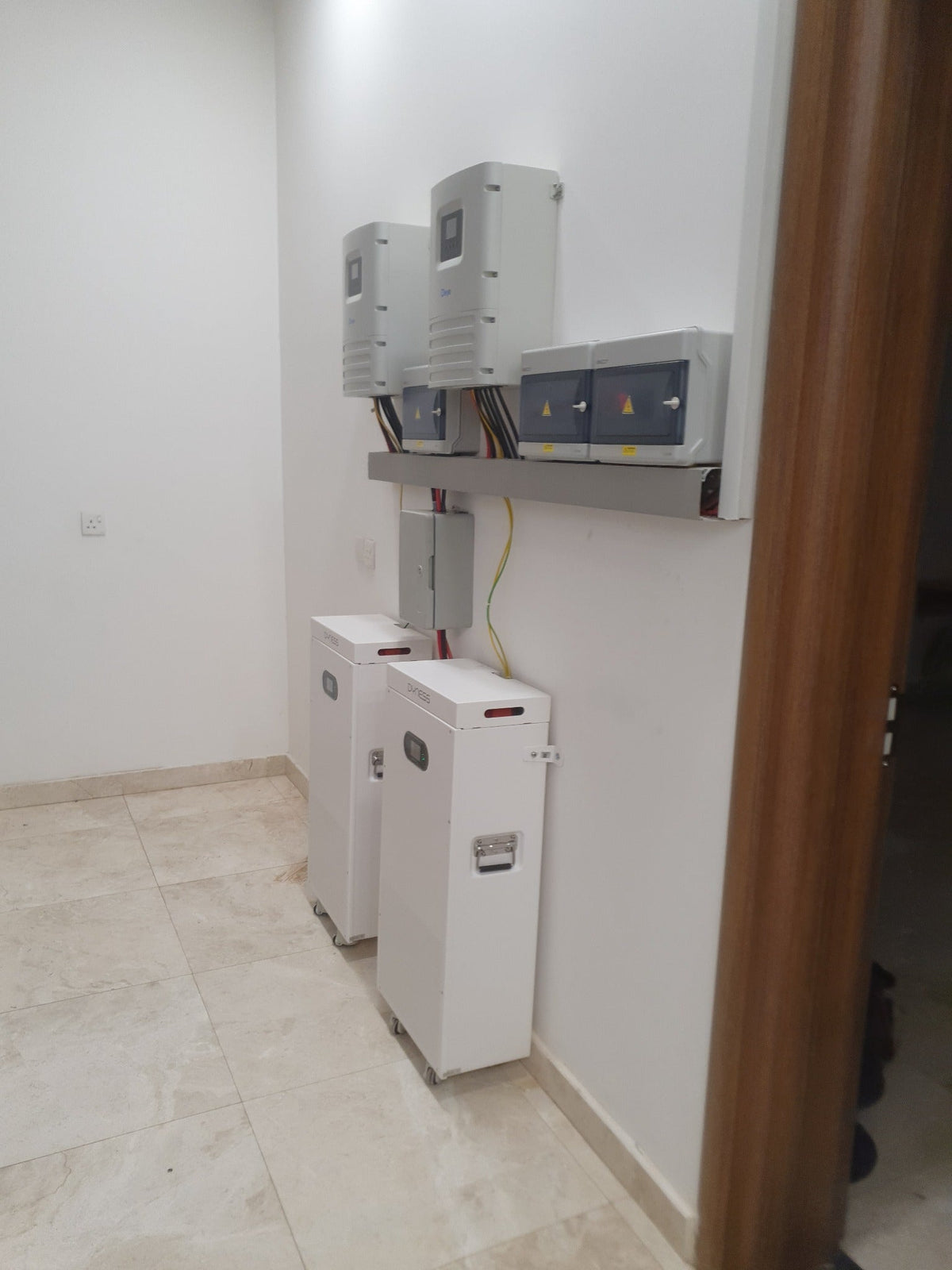 SOLYGENS solar inverters and batteries installed in Kadhemeya, Baghdad